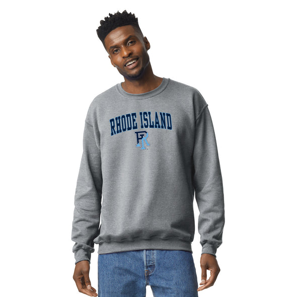 University of Rhode Island Spirit Sweatshirt (Charcoal Grey)