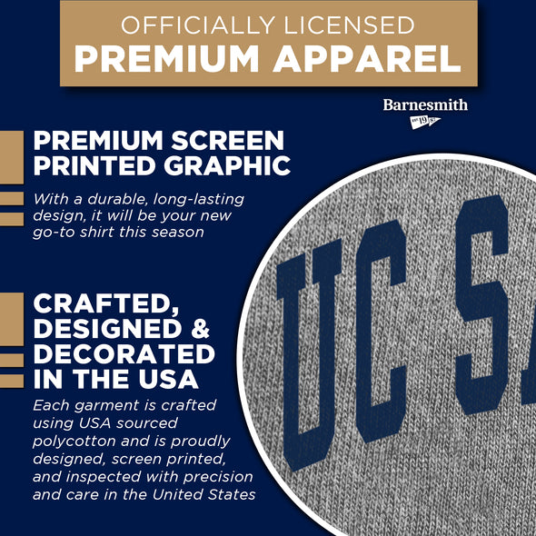UC San Diego Classic T-Shirt (Charcoal Grey)