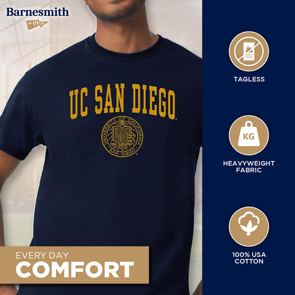 UC San Diego Heritage T-Shirt (Navy)