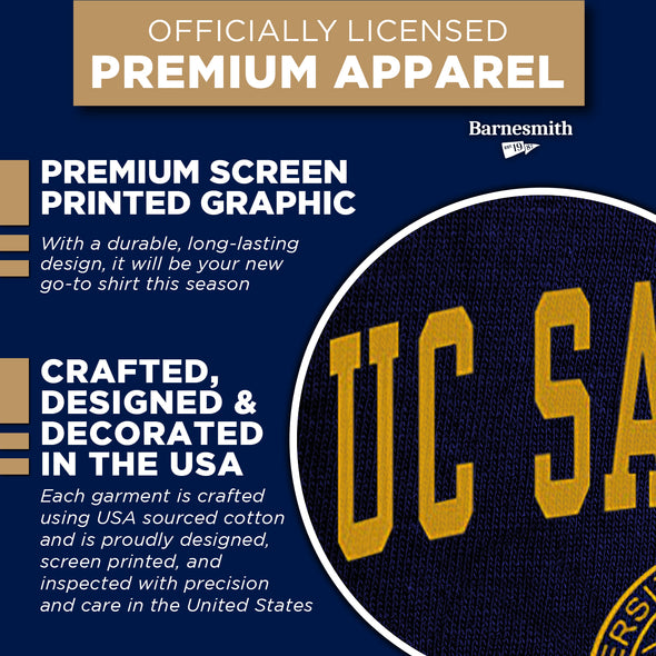 UC San Diego Heritage T-Shirt (Navy)