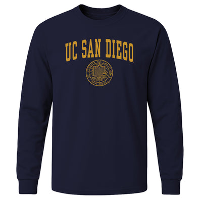UC San Diego Heritage Long Sleeve T-Shirt (Navy)