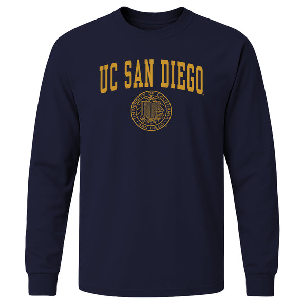 UC San Diego Heritage Long Sleeve T-Shirt (Navy)