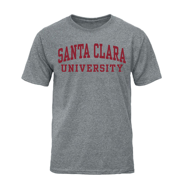 Santa Clara University Classic T-Shirt (Charcoal Grey)
