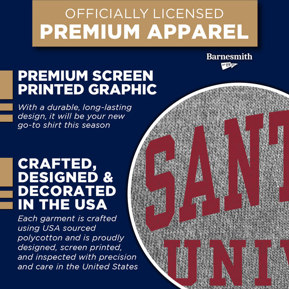 Santa Clara University Classic T-Shirt (Charcoal Grey)