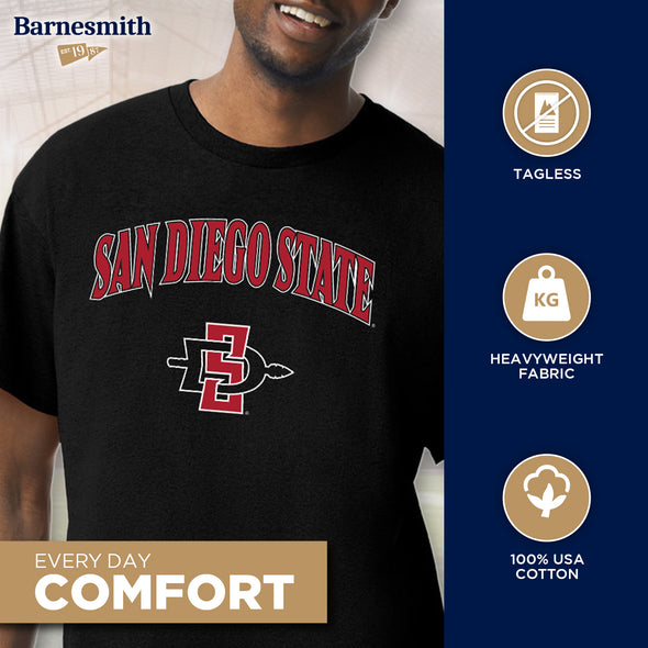 San Diego State University Heritage T-Shirt (Black)