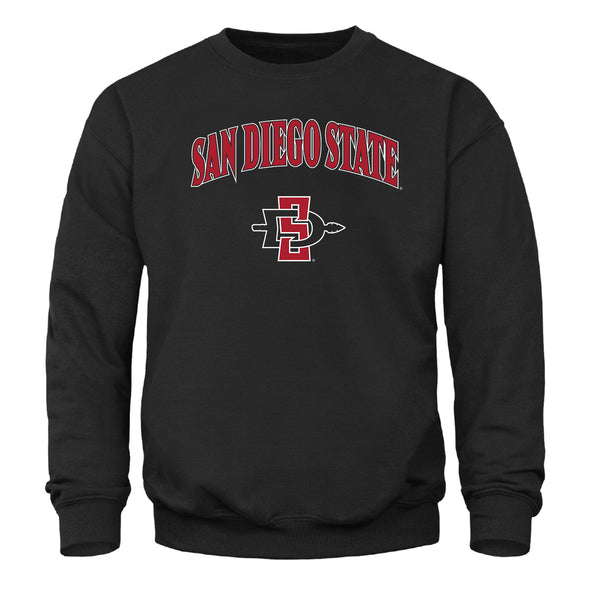 San Diego State University Heritage Sweatshirt (Black)
