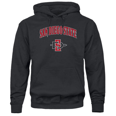 San Diego State University Heritage Hooded Sweatshirt (Black)