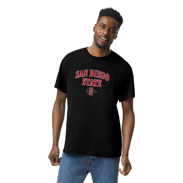 San Diego State University Spirit T-Shirt (Black)