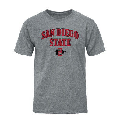 San Diego State University Spirit T-Shirt (Charcoal Grey)