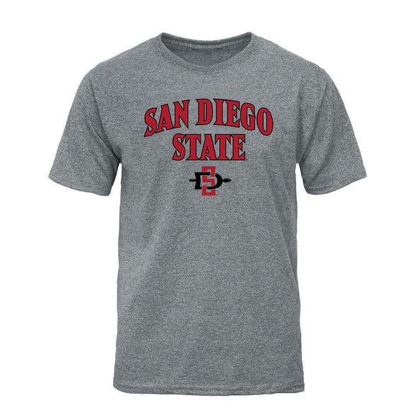 San Diego State University Spirit T-Shirt (Charcoal Grey)