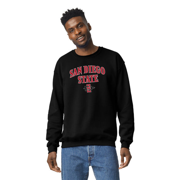 San Diego State University Spirit Sweatshirt (Black)