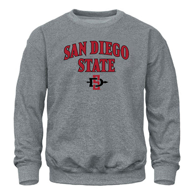 San Diego State University Spirit Sweatshirt (Charcoal Grey)