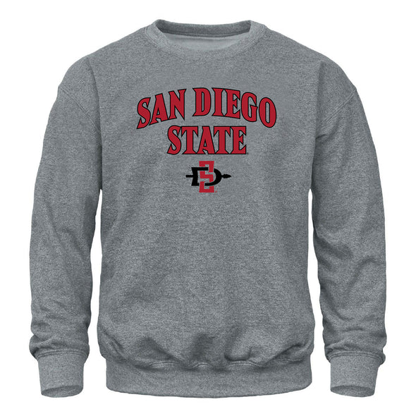 San Diego State University Spirit Sweatshirt (Charcoal Grey)