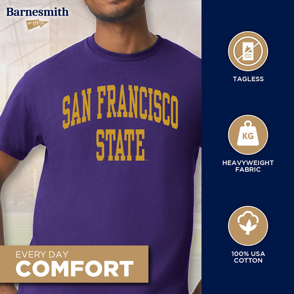 San Francisco State University Classic T-Shirt (Purple)