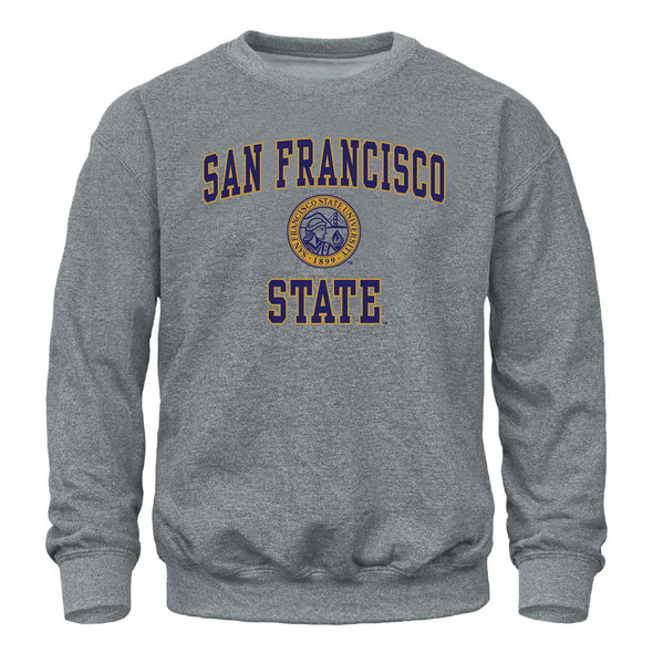 San Francisco State University Heritage Sweatshirt (Charcoal Grey)