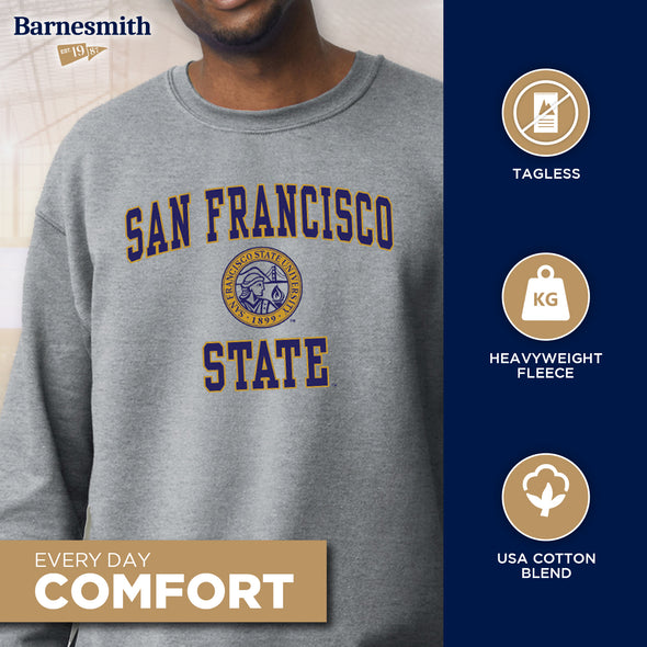 San Francisco State University Heritage Sweatshirt (Charcoal Grey)