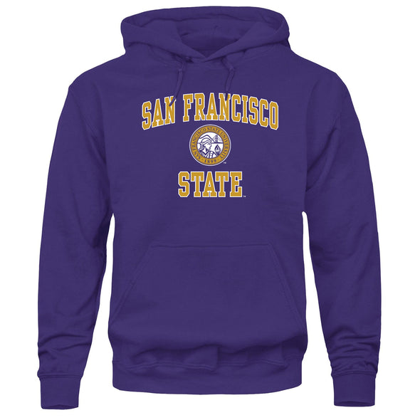 San Francisco State University Heritage Hooded Sweatshirt (Purple)