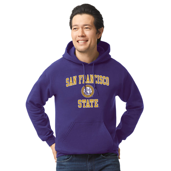 San Francisco State University Heritage Hooded Sweatshirt (Purple)