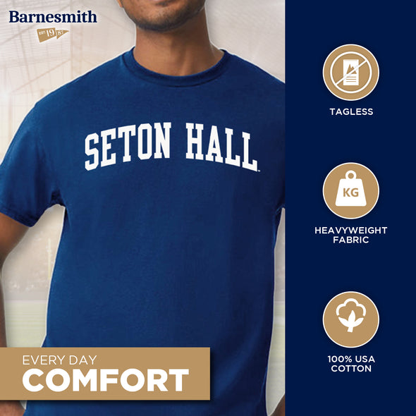 Seton Hall University Classic T-Shirt (Royal Blue)