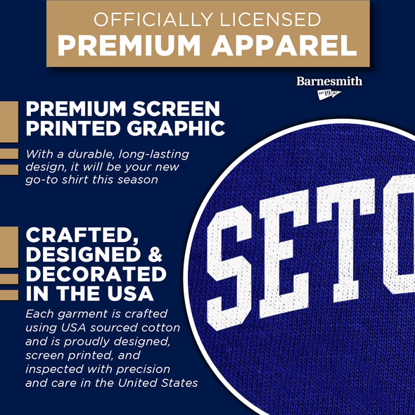 Seton Hall University Classic T-Shirt (Royal Blue)