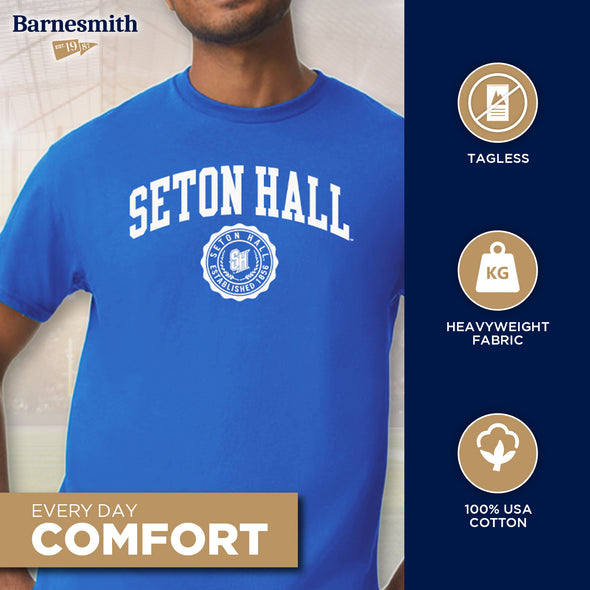Seton Hall University Heritage T-Shirt (Royal Blue)