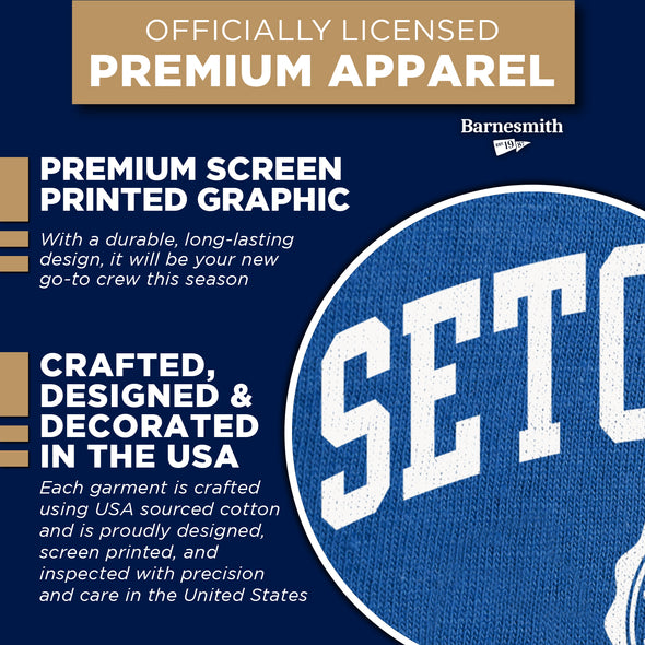 Seton Hall University Heritage Sweatshirt (Royal Blue)