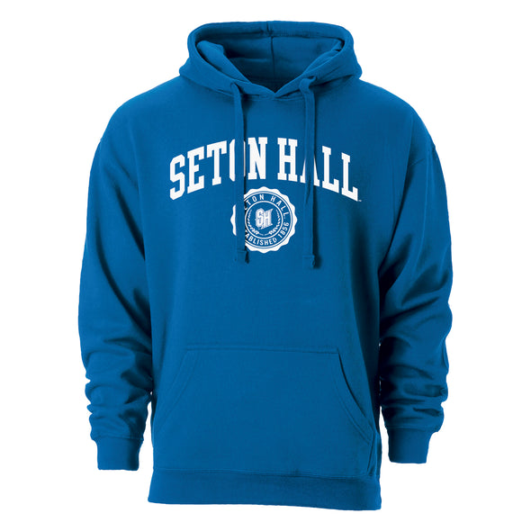 Seton Hall University Heritage Hooded Sweatshirt (Royal Blue)