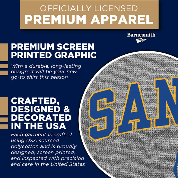 San Jose State University Heritage T-Shirt (Charcoal Grey)