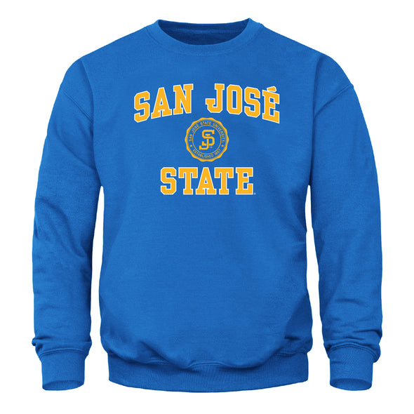 San Jose State University Heritage Sweatshirt (Royal Blue)