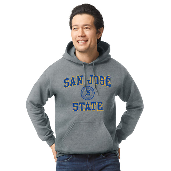 San Jose State University Heritage Hooded Sweatshirt (Charcoal Grey)