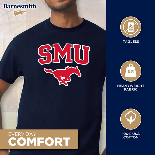 Southern Methodist University SMU Heritage T-Shirt (Navy)