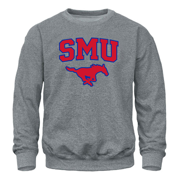 Southern Methodist University Heritage Sweatshirt (Charcoal Grey)