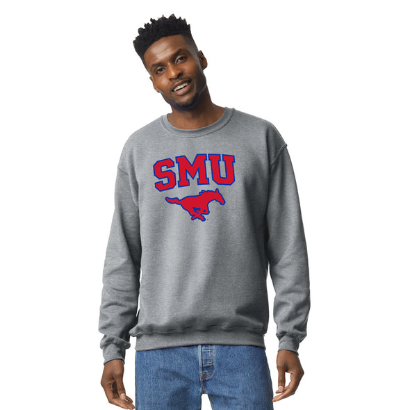 Southern Methodist University Heritage Sweatshirt (Charcoal Grey)