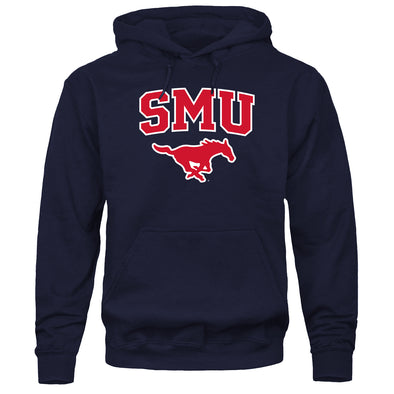 Southern Methodist University Heritage Hooded Sweatshirt (Navy)