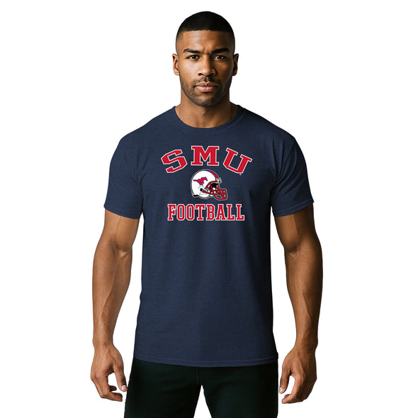 Southern Methodist University SMU Football T-Shirt (Navy)