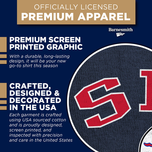 Southern Methodist University SMU Football T-Shirt (Navy)