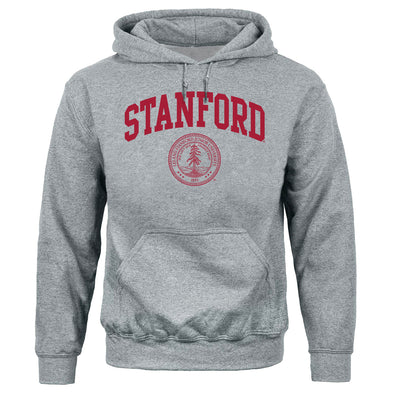 Stanford University Heritage Hooded Sweatshirt (Charcoal Grey)