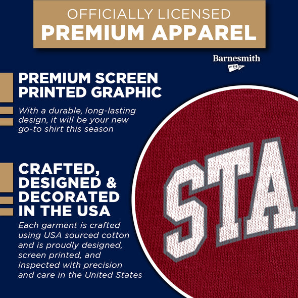 Stanford University Spirit T-Shirt (Cardinal)