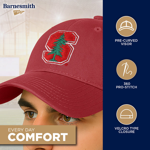 Stanford University Spirit Baseball Hat One-Size (Cardinal)