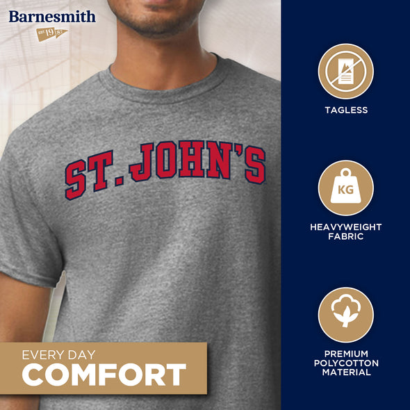 St. John's University Classic T-Shirt (Charcoal Grey)