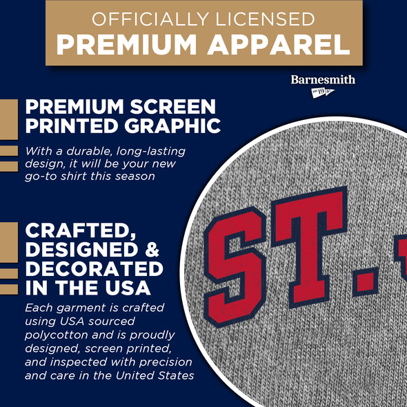 St. John's University Classic T-Shirt (Charcoal Grey)