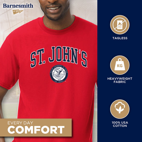 St. John's University Heritage T-Shirt (Red)
