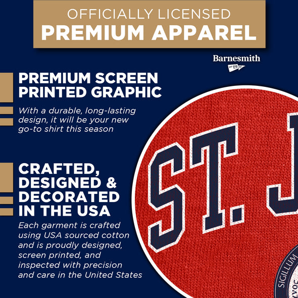 St. John's University Heritage T-Shirt (Red)