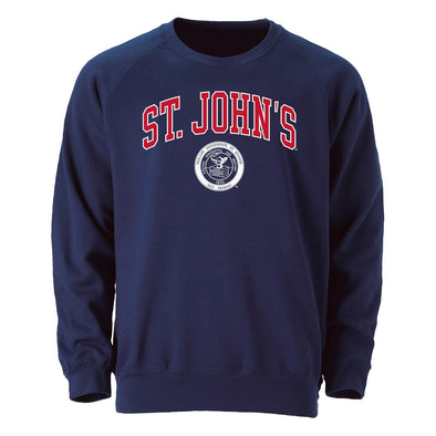St. John's University Heritage Crewneck Sweatshirt (Navy)