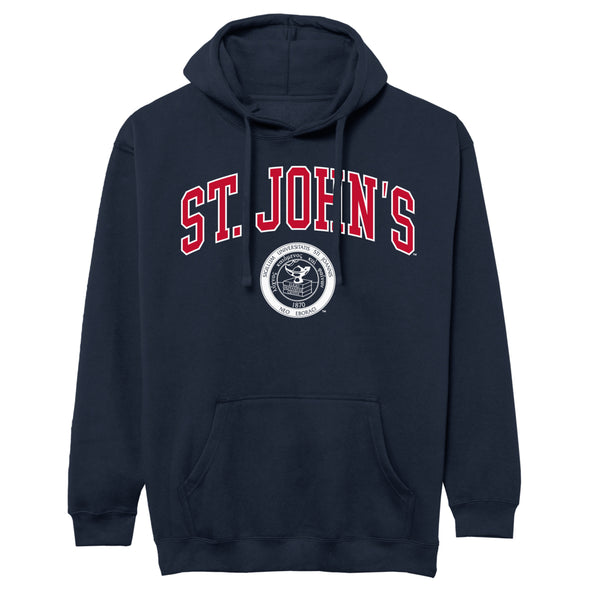 St. John's University Heritage Hooded Sweatshirt (Navy)