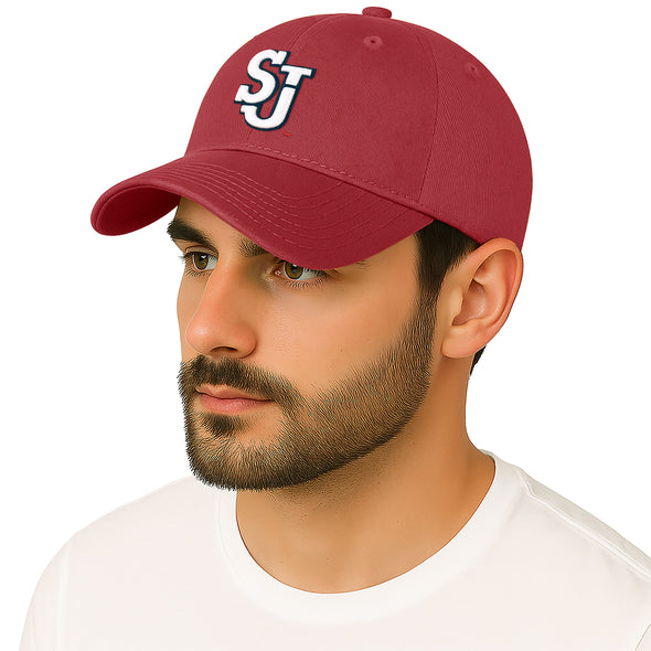St. John's University Spirit Baseball Hat One-Size (Cardinal)