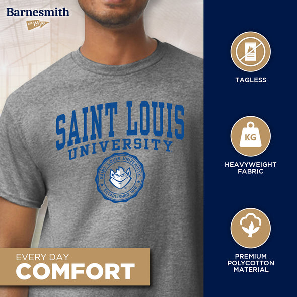 Saint Louis University Heritage T-Shirt (Charcoal Grey)