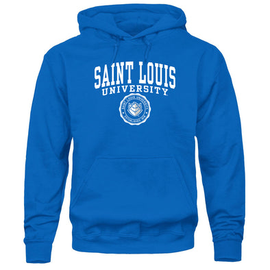 Saint Louis University Heritage Hooded Sweatshirt (Royal Blue)