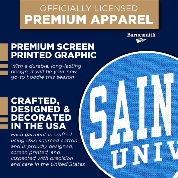 Saint Louis University Heritage Hooded Sweatshirt (Royal Blue)