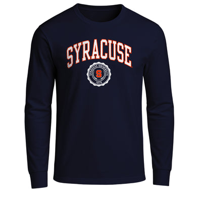 Syracuse University Heritage Long Sleeve T-Shirt (Navy)